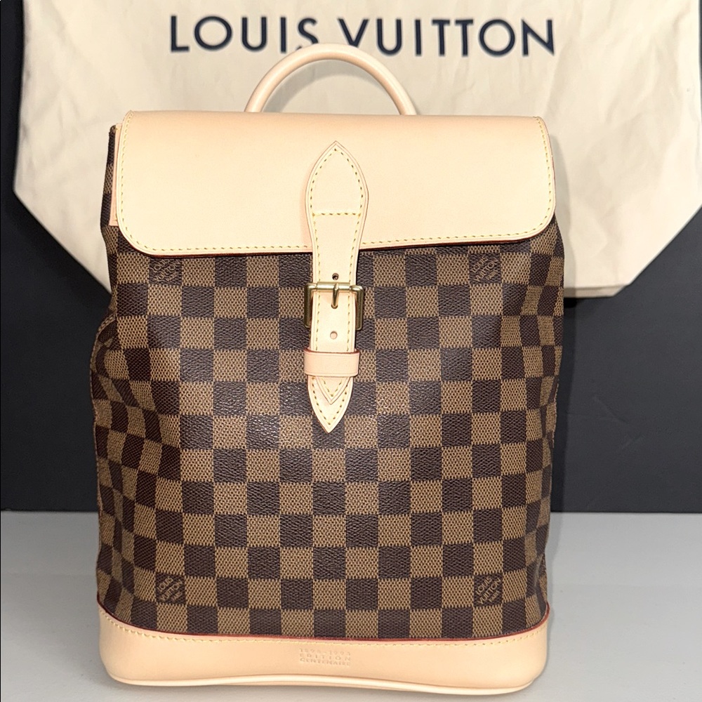 RARE LOUIS VUITTON DAMIER SOHO ANNIVERSARY SOHO CENTENAIRE Backpack 😱